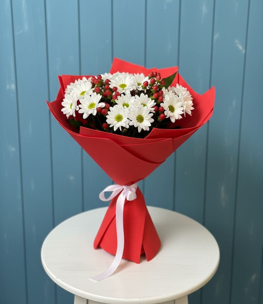 Букет цветов из: Хризантемы в Канглах