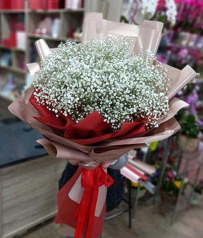 Букет цветов из: Гипсофила в Канглах