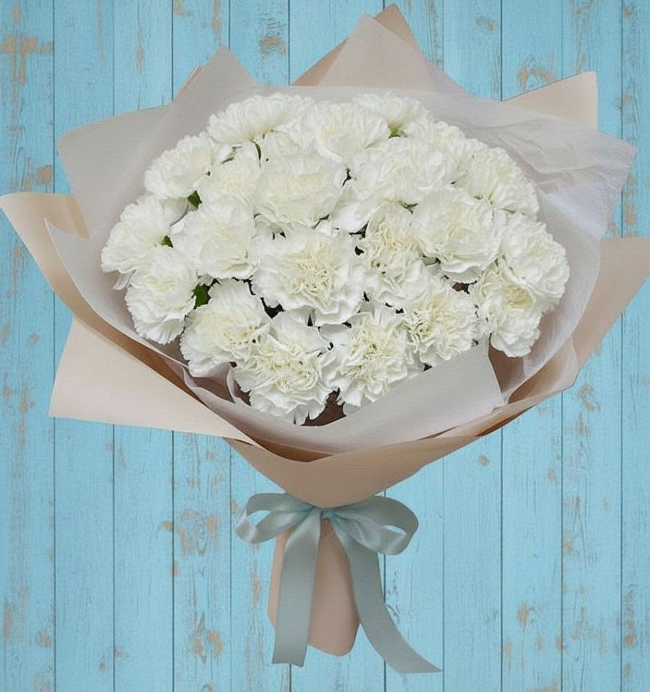 Букет цветов из: Гвоздики в Канглах