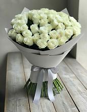 Букет 35 Белых роз в Канглах