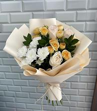 Букет цветов из:  Розы и Хризантемы #REPLACE_PRED# Канглах