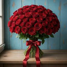 Букет Красные розы Блэк Меджик в Канглах