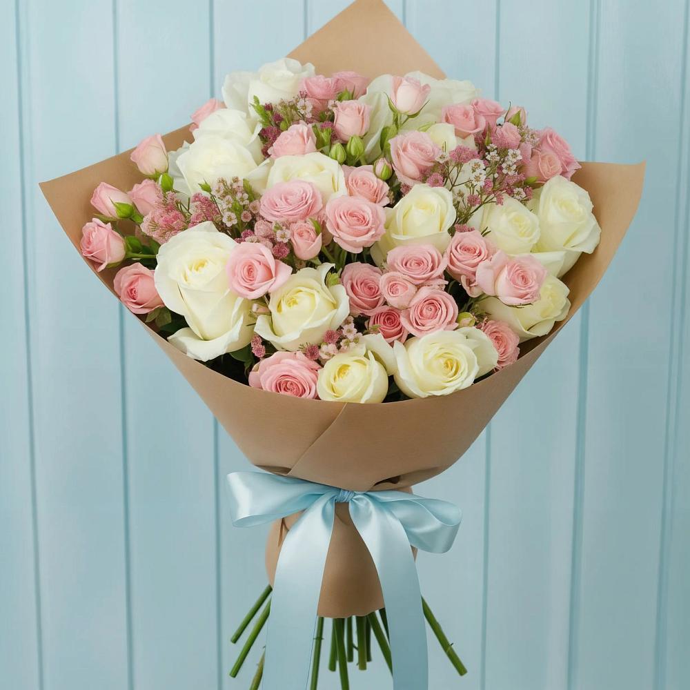 Букет цветов из: Розы в Канглах