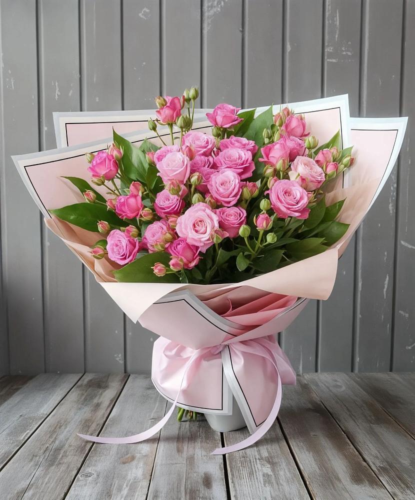 Букет Розовый кустик в Канглах