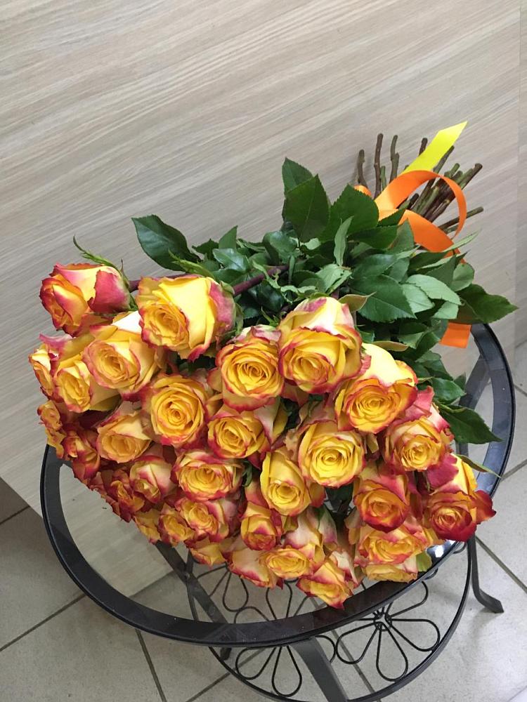 Букет Желтые розы в Канглах