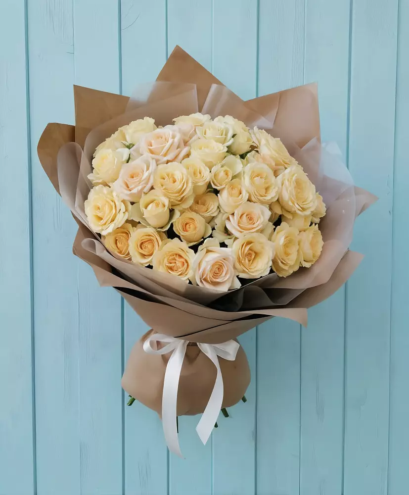 Букет Кремовое облако в Канглах