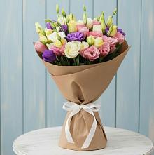 Букет цветов из:  Лизиантусы в Канглах