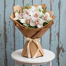 Букет цветов из:  Орхидеи и Розы в Канглах